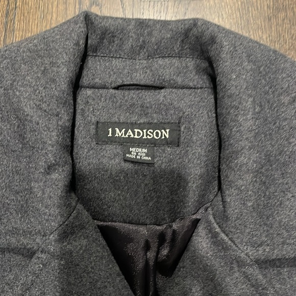 Grey pea coat - Picture 2 of 6